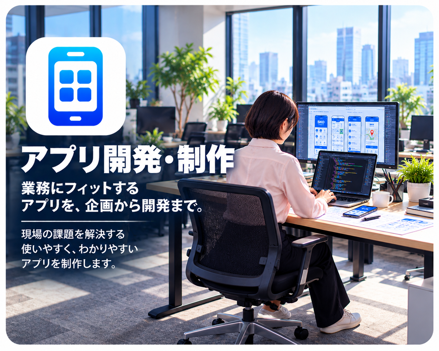 アプリ開発・制作の紹介画像